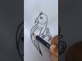 Vẽ con vẹt #cute #handmade