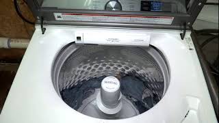 Maytag washers in the shop being tested ,   MVW7230HW