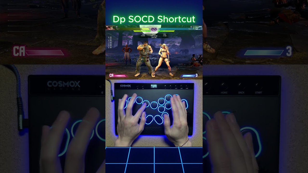 How to SOCD Dp Shortcut in Street Fighter 6 ストリートファイター6でSOCD Dpショートカットを実行する方法 