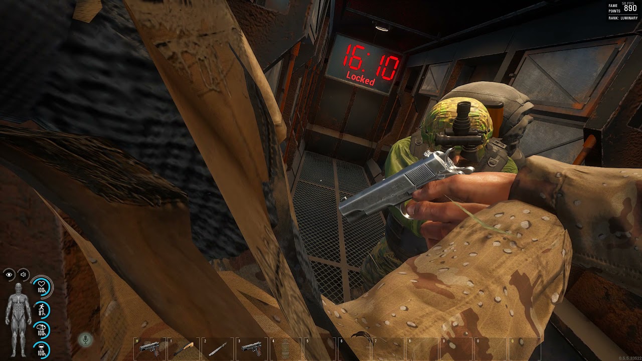 SCUM | INside a supply drop in the air