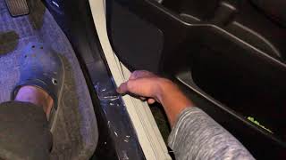 RP5　ステップワゴンハイブリッド　フロントドア内張り部分デッドニング