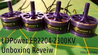 LdPower FR2204 2300KV Racing Motor Unboxing
Steve takes his first look at the new LDPower FR2204-2300KV motors and discusses his first impressions.
Motors available at DiatoneUSA.com LdPower FR2204 2300KV Racing Motor Unboxing