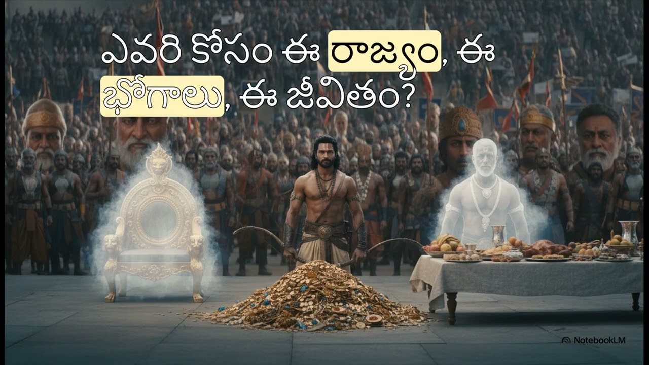 Bhagavat Gita- Telugu Version-అర్జున విషాద యోగం- Slokas-1.31 - 1.35