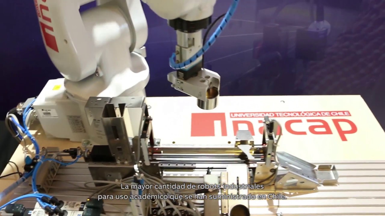 ABB suministra a INACAP mayor cantidad de robots industriales para uso académico en Chile