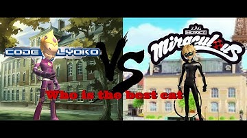 Code Lyoko Odd bella rodia vs Miraculous Cat Noir   //// Who is the best cat 🐱