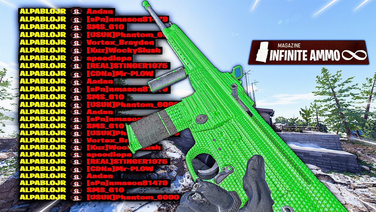 the INFINITE AMMO GLITCH in Call Of Duty Vanguard😱(INSANE)