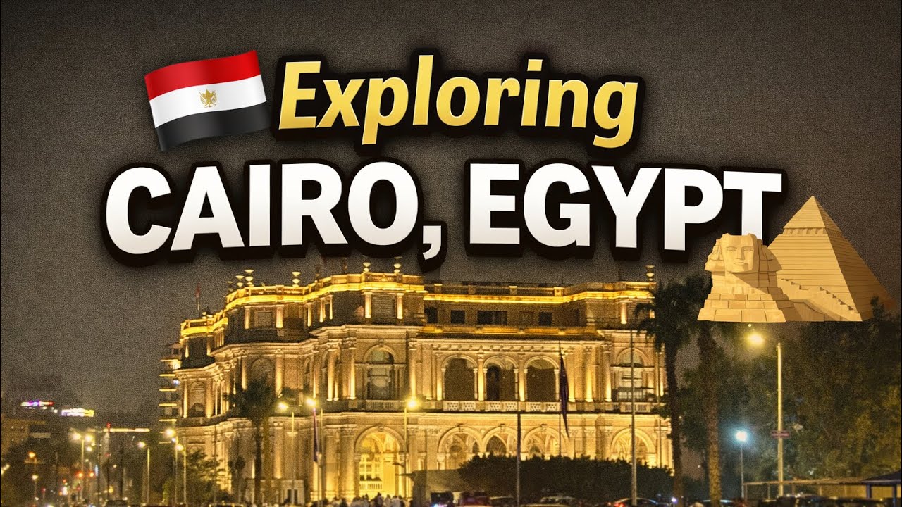 Walking Through Cairo, Egypt | Real City Experience | Solo Traveler