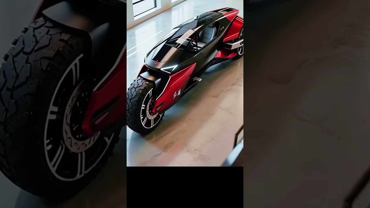 This Future Ride Looks Crazy 😳🔥#FutureVehicle #MiniCar #FuturisticRide