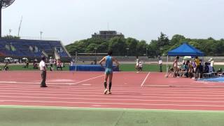 2015日本学生陸上競技個人選手権　走高跳（2m17）