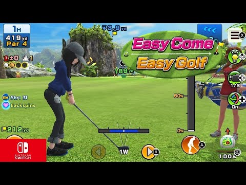 Easy Come Easy Golf Nintendo switch gameplay - YouTube