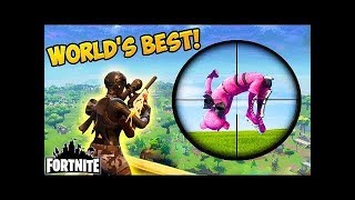 WORLDS GREATEST SNIPER SHOT! - Fortnite Funny Fails and WTF Moments! #2