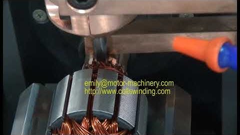 Armature commutator hot staking machine WIND DC CW002