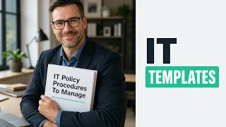 IT Policy Procedures To Manage IT Systems Book (Editable Templates)