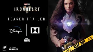 IRONHEART - First Trailer   ⚠️music off(2023) Marvel Studios \& Disney+