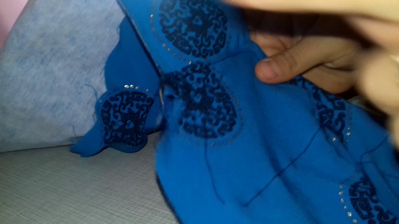 جزء الثاني والأخير طريقة خياطة الدبل اكلوش الكتف