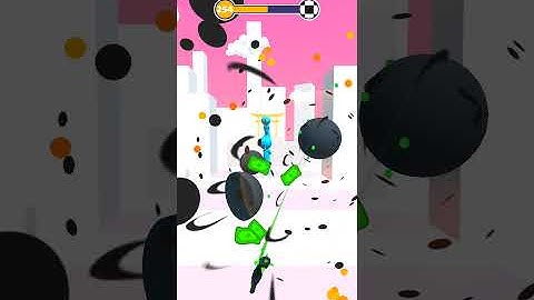 Sword play Level 254 - Ninja Slice Runne‪r‬ Gameplay Solution Walkthrough #Shorts