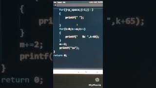 Pattern 158 in C Programming ⚜️☢️🎼