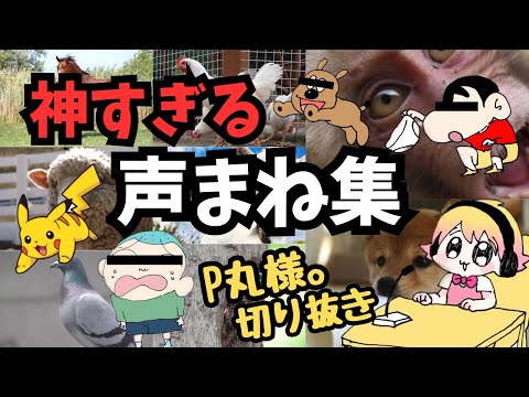 神すぎる声まね集【P丸様。切り抜き】