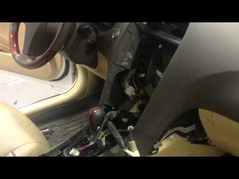 Lexus Es 350 2007 Aftermarket Double Din Radio Installed