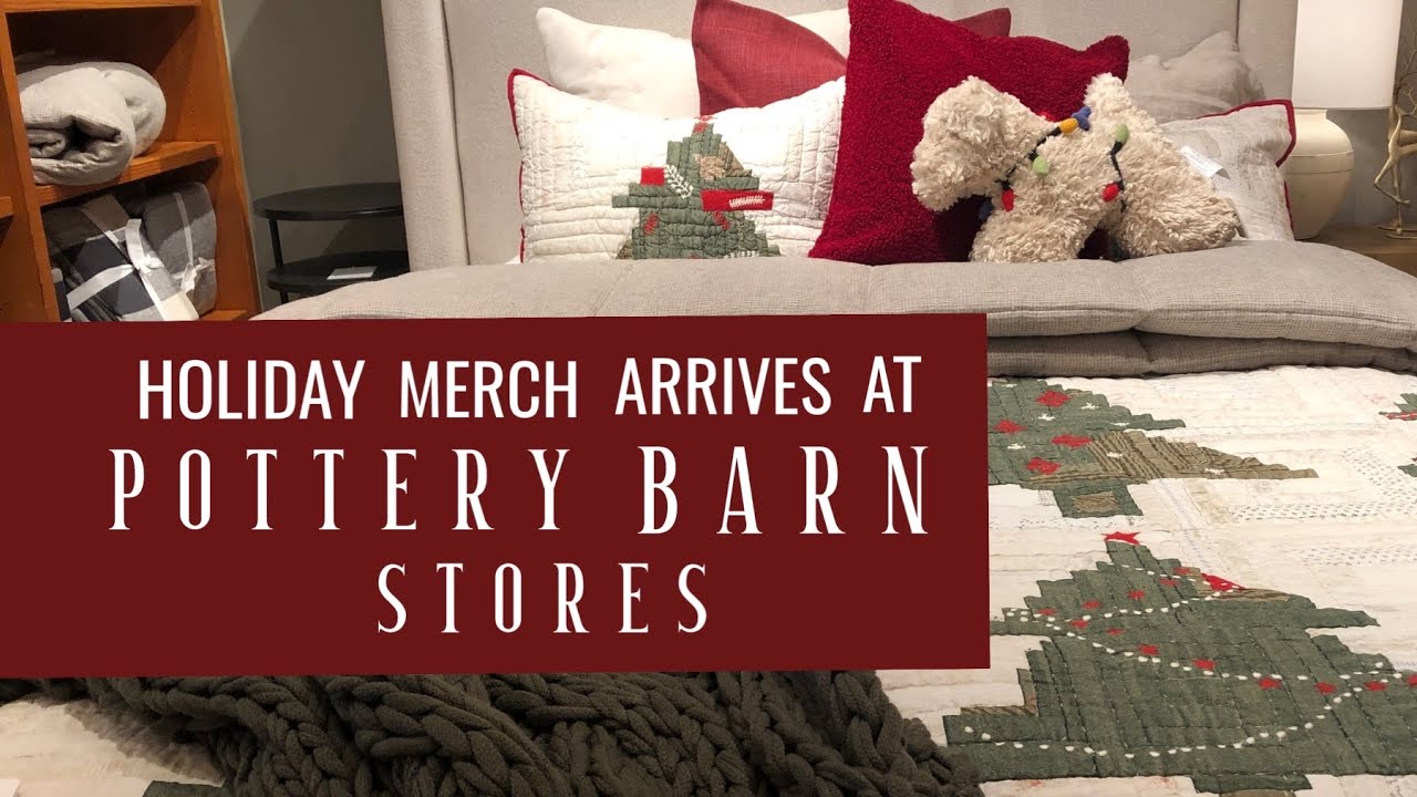 Pottery Barn Holiday MERCH is in this week! YouTube
