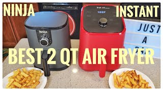 BEST 2 Quart Air Fryer Instant Pot or Ninja Air Fryer Comparison Vortex vs  Mini 