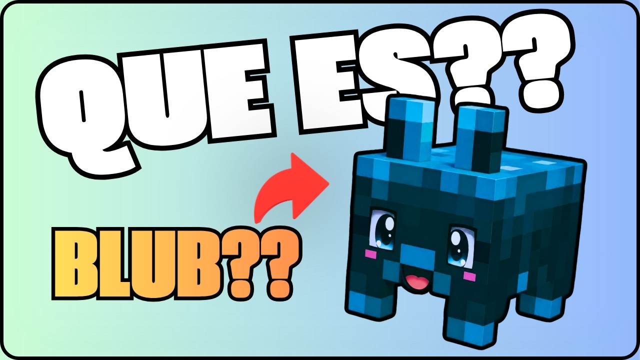 Minecraft FILTRÓ el nuevo mob “BLUB” 😱 (¿ERROR o PLAN?)
