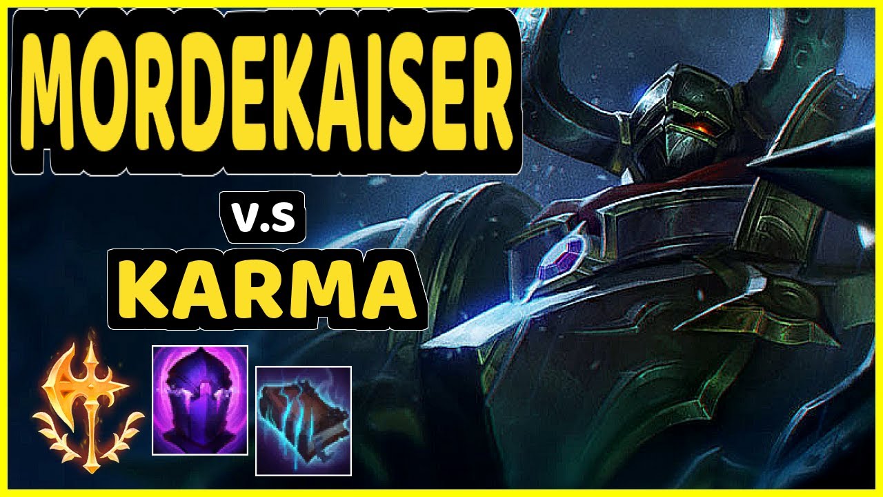 PAPRYZE (MORDEKAISER) vs KARMA - TOP CHALLENGER GAMEPLAY - OC