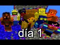 jugando skyblock con los monos
