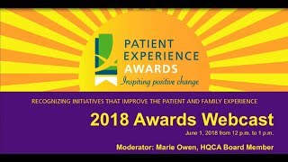 HQCA Patient Experience Awards 2018