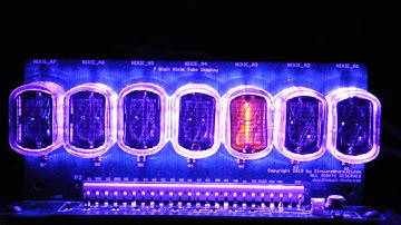 7 Digit Nixie Pinball Display