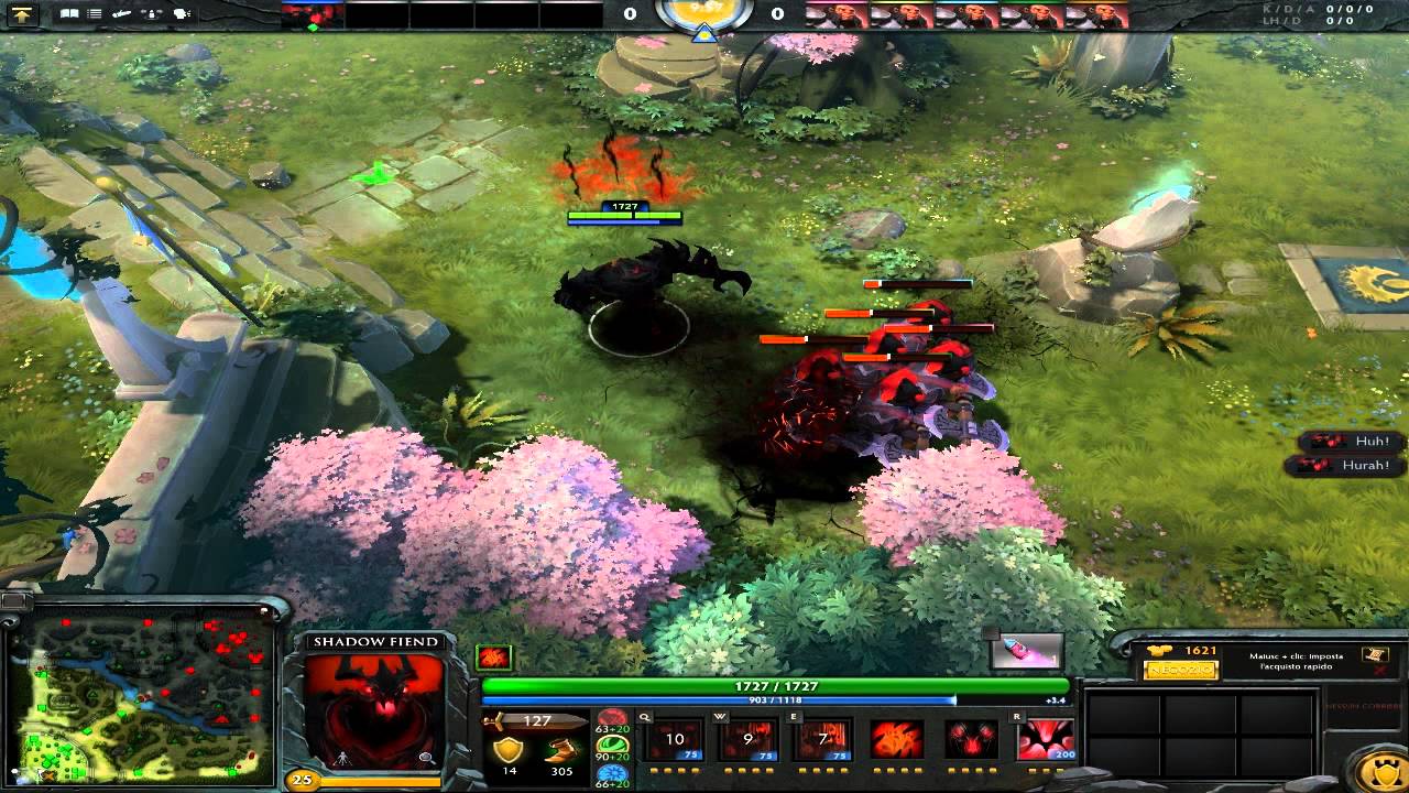 [DOTA 2 SHADY MOD] - Nevermore combo raze mod - YouTube