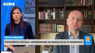 Knežević o glasanju za rezoluciju: KARADŽIĆ JE CRNOGORAC, REPUBLIKA SRPSKA NE BI POSTOJALA BEZ MILA