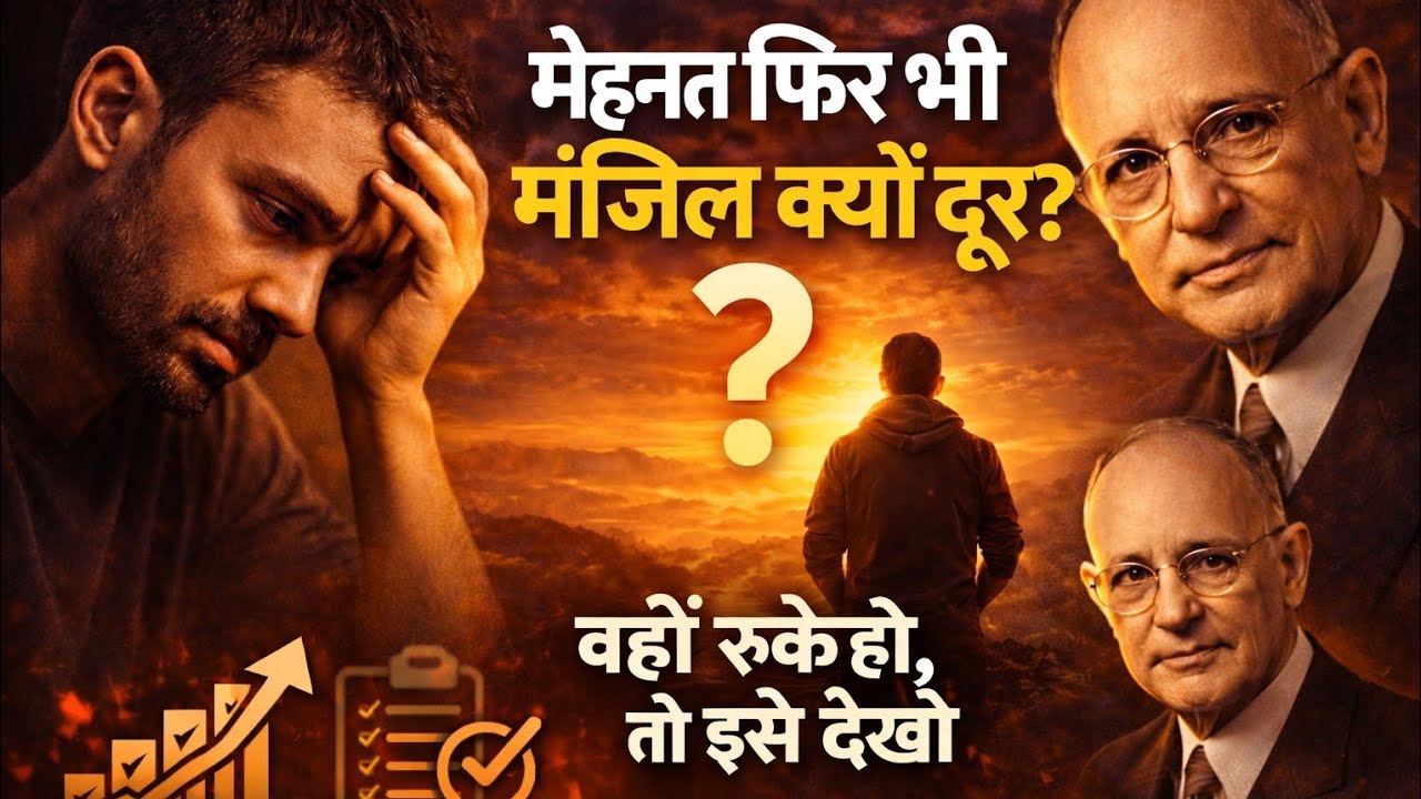 “कड़ी मेहनत के बाद भी रिज़ल्ट क्यों नहीं? Napoleon Hill बताएगा सच”