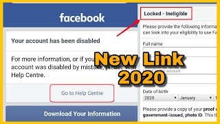 Your account has been disabled | Yourself Photo Upload Disabled Accounts Open New Link 2020