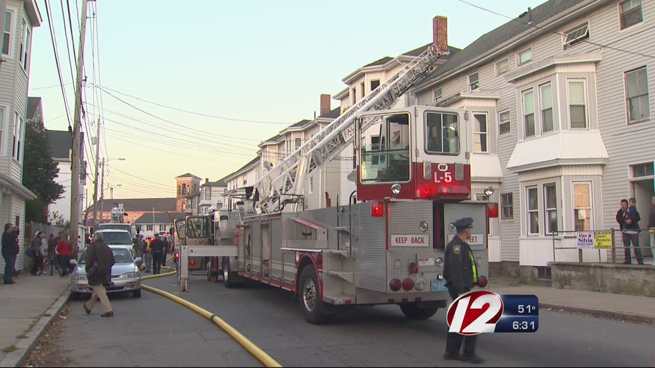 One person recued from a fire on Rodman St. in Fall River YouTube