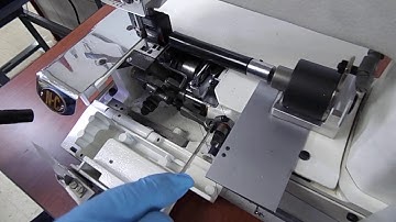 How to thread NC Carpet Binding Machine model SBII and SBAII