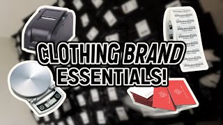 Supplies You Need For Your Clothing Brand