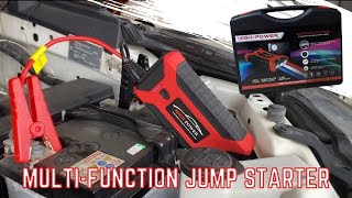 Jumper start kereta guna MULTIFUNCTION JUMP STARTER (BEST CAR JUMP STARTER)