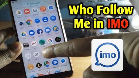 IMO Tricks | How to Know who follow me in IMO |Trending Tech Zone