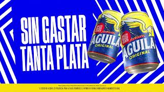 Latas a la lata y sin gastar tanta plata ¡AGUILA!  A $3.000 pesos