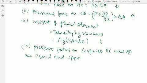 Fluid Mechanics: - (Pressure variation in a fluid at rest) - 33.