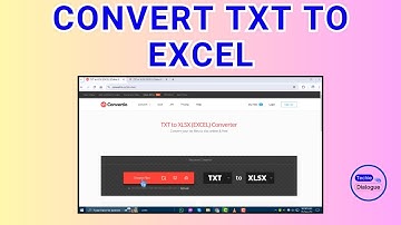 How to Convert TXT to Excel