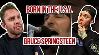 THIS SONGS ABOUT WHAT?! First Reaction to Bruce Springsteen - Born In The U.S.A