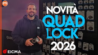 Quad Lock iPhone 17 | Nuovi kit per fissare gli smartphone alla moto nel MotorUnboxing a EICMA 2025