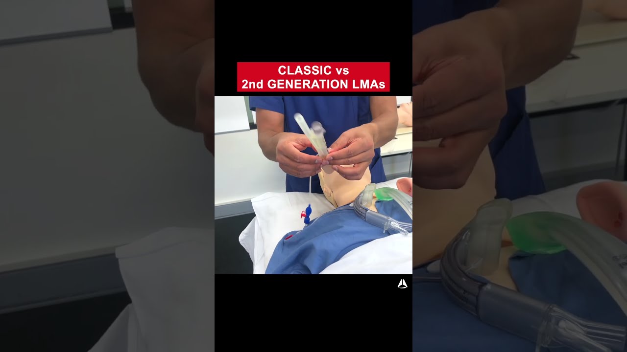 Classic Vs 2nd Generation LMAs Shorts Airway LMA