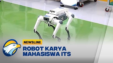 Robot Pembantu Kerja Manusia Karya Mahasiswa ITS - [Newsline]