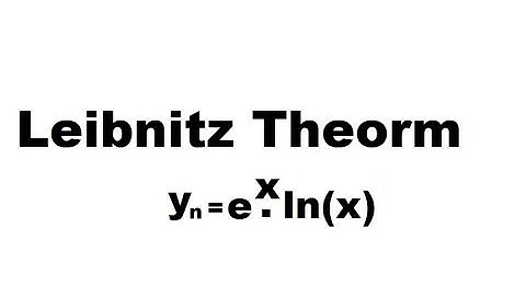 Leibnitz Theorm!! Solved Problem!! e^x lnx