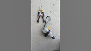 Be sure to remember this trick! How easy is it towind a wire on a drill so that it does not unwind?