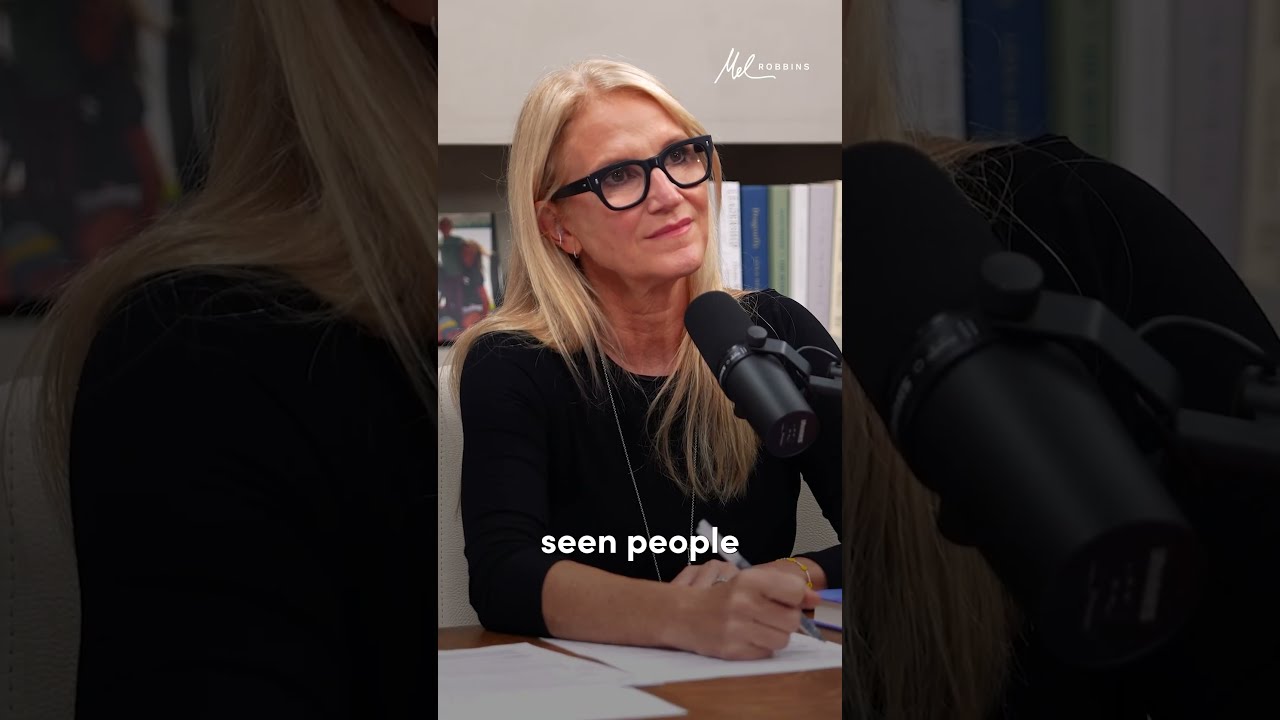 You Can T Be Authentic If Re Hiding From Yourself Mel Robbins Shorts