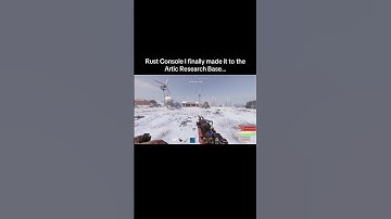 Rust Console I finally made it to the Artic Research Base…#shorts #rust #rustconsole